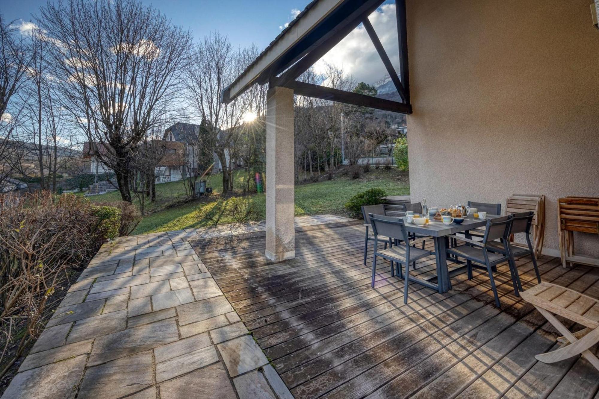 #Hp La Maison Des Lilas Large Family House Sleeps 12 Garden Seyssinet Exteriör bild